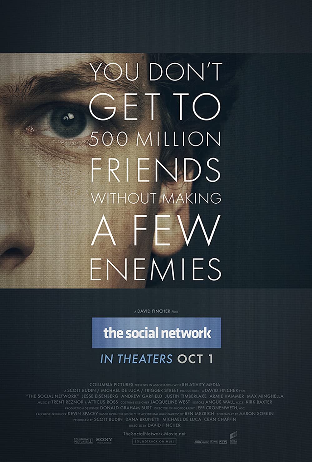 Download The Social Network (2010) Dual Audio